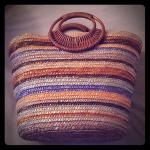 Straw bag